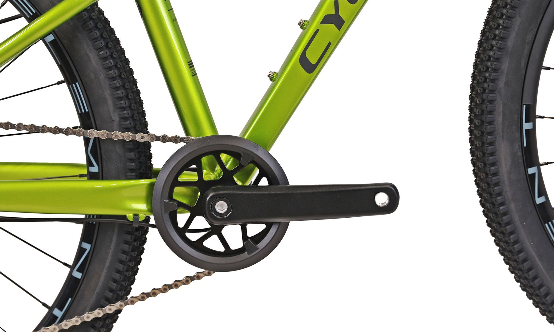 Фотография Велосипед Cyclone RX 26" размер рамы XS 2024 Салатовый 8