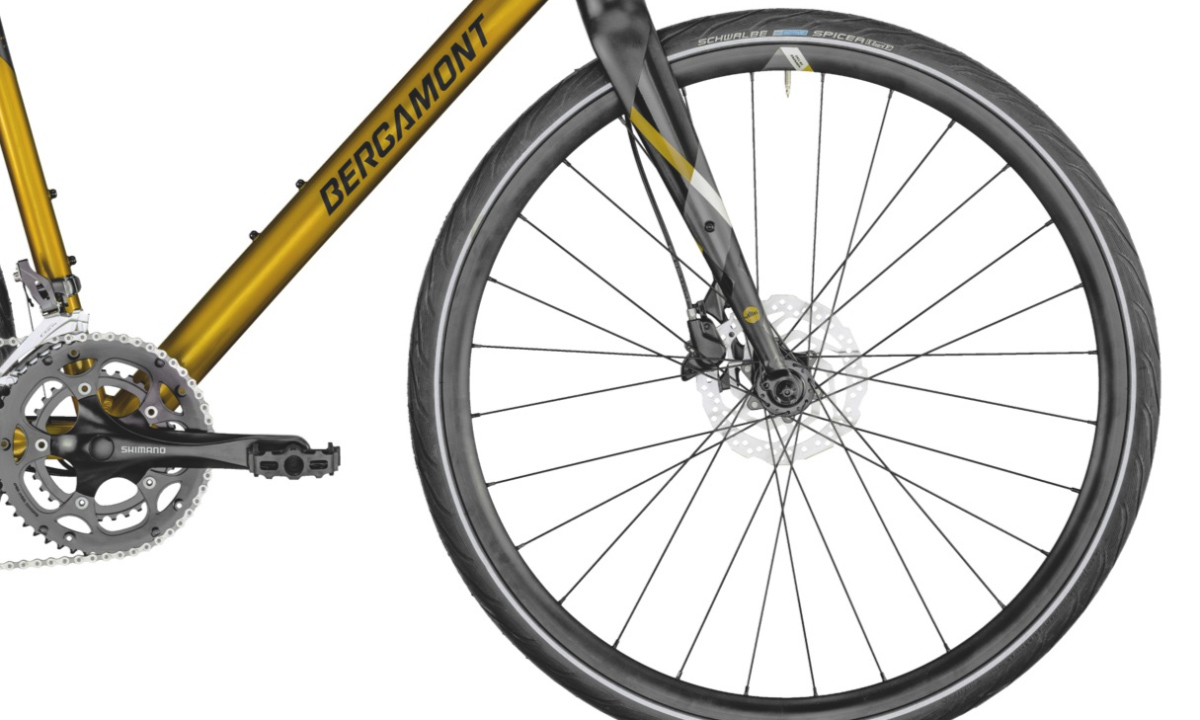 Велосипед Bergamont Sweep 4 28" розмір M 2021 жовтий 5