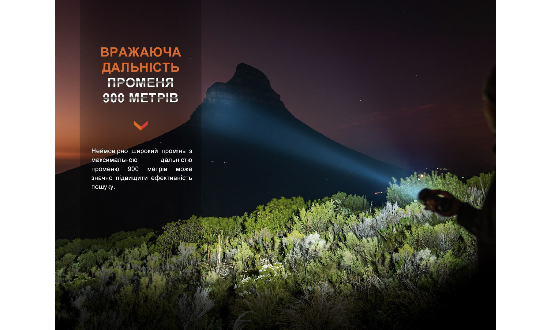 Фонарь ручной поисковый Fenix LR40R V2.0 6 Фонарь ручной поисковый Fenix LR40R V2.0 6