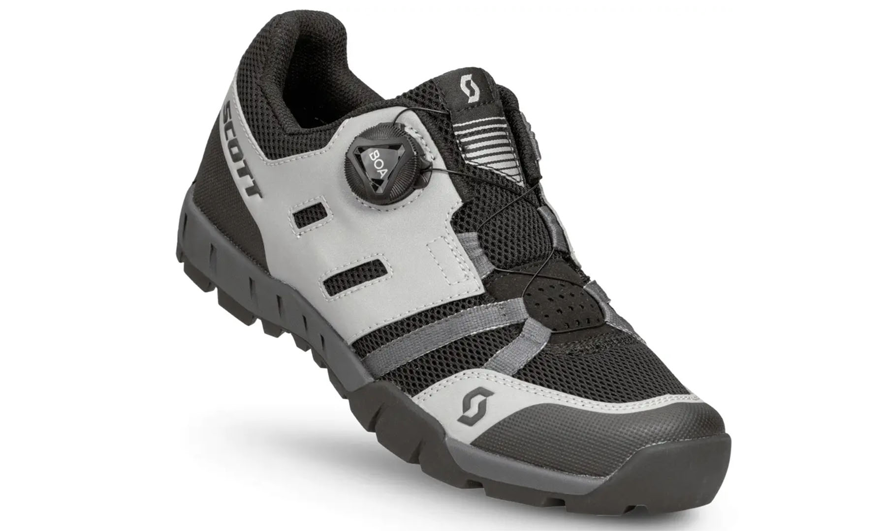 Фотография Велотуфли SCOTT SPORT CRUS-R BOA REFLECTIV W (женские) серо-черные, размер 39 (288840.7273)
