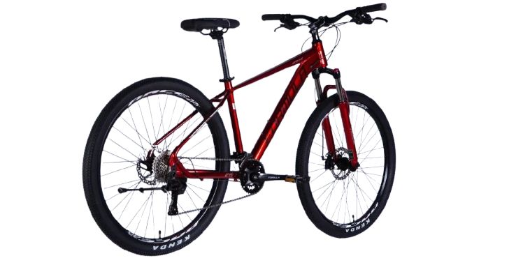 Велосипед Formula ZEPHYR 2.0 DD CS 27,5", розмір M, рама 17", 2025, червоний 2
