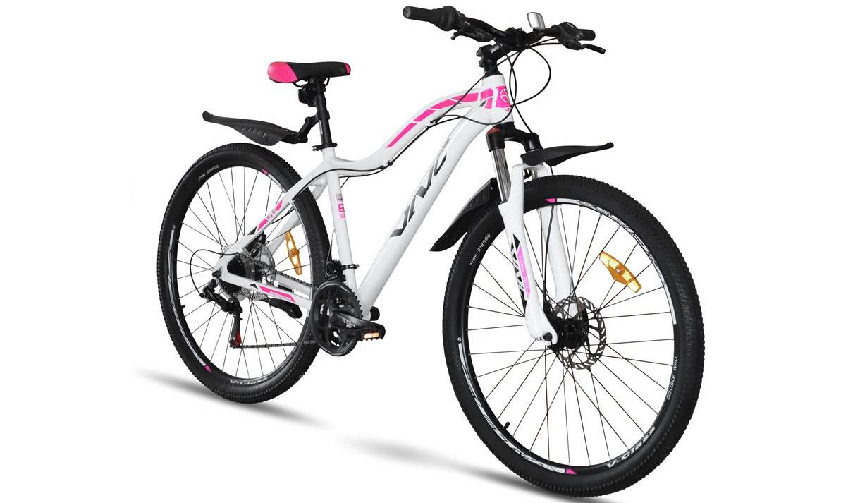Велосипед Atlantic Dream NX 27,5" размер S рама 16 2024 Бело-розовый 3