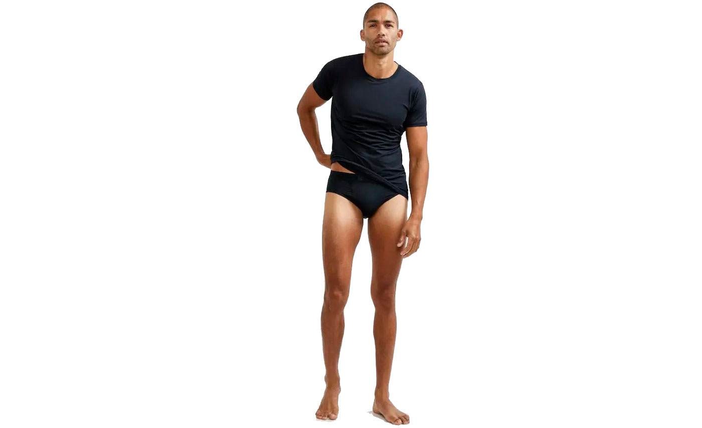 Чоловіча білизна Craft Core Dry Touch Brief розмір S, сезон SS 22, чорний 4 Чоловіча білизна Craft Core Dry Touch Brief розмір S, сезон SS 22, чорний 4