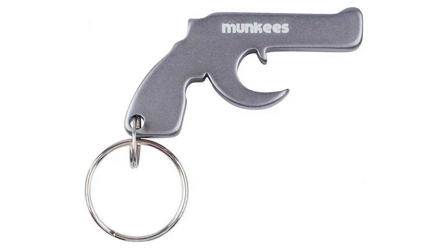 Брелок-відкривашка Munkees 3470 Gun сірий Брелок-відкривашка Munkees 3470 Gun сірий