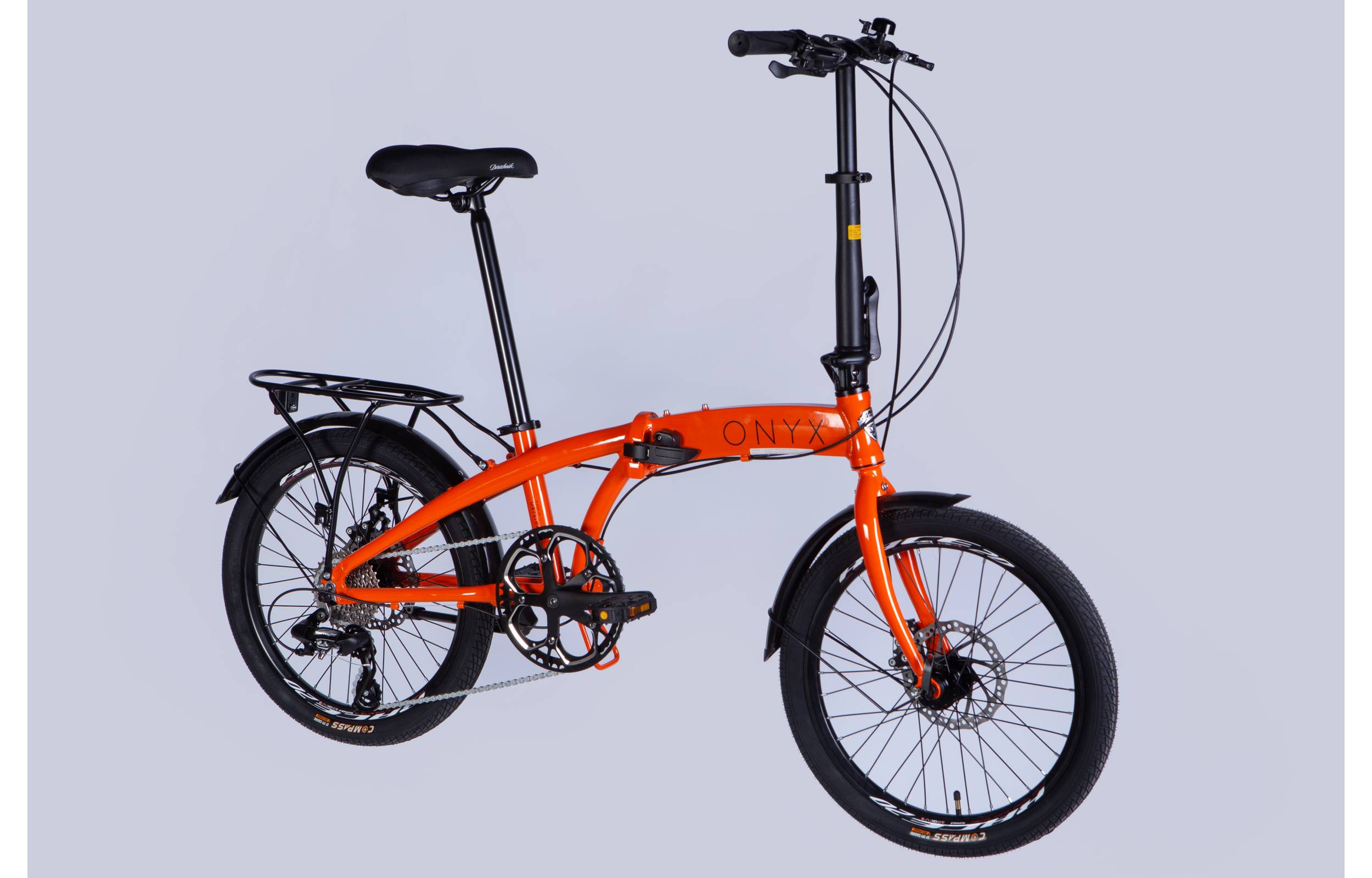 Фотографія Велосипед Dorozhnik ONYX DD CS 20" рама 10,5" 2025 помаранчевий 2025 4