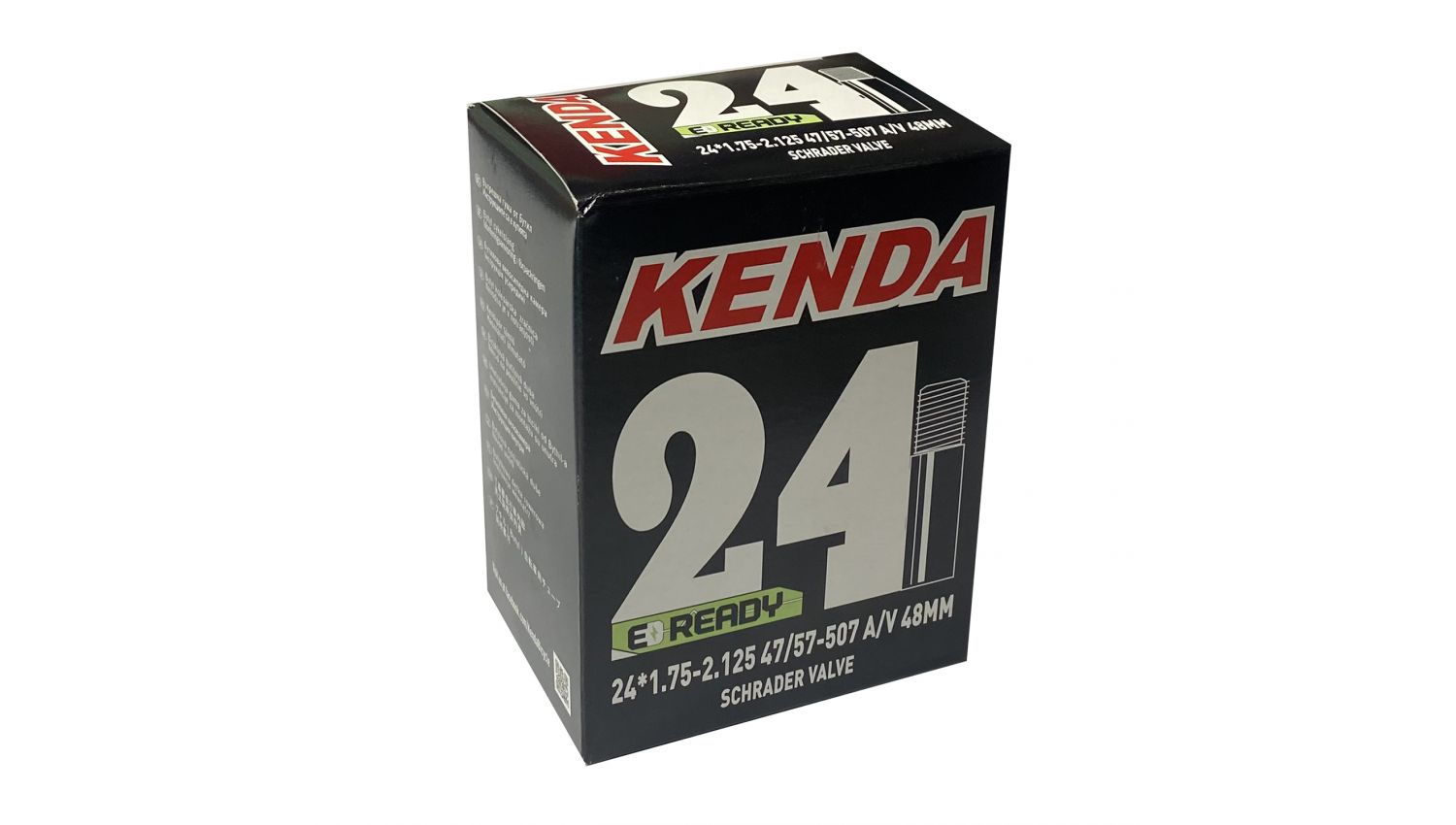 Фотография Камера KENDA 24х1.75-2.125, A/V-48 мм, 47/57-507, в коробке