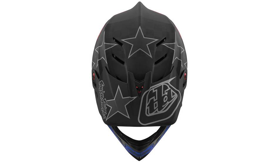 Вело шлем фуллфейс TLD D4 Carbon размер XL (60-62 см) Freedom 2.0 Black/Red 6