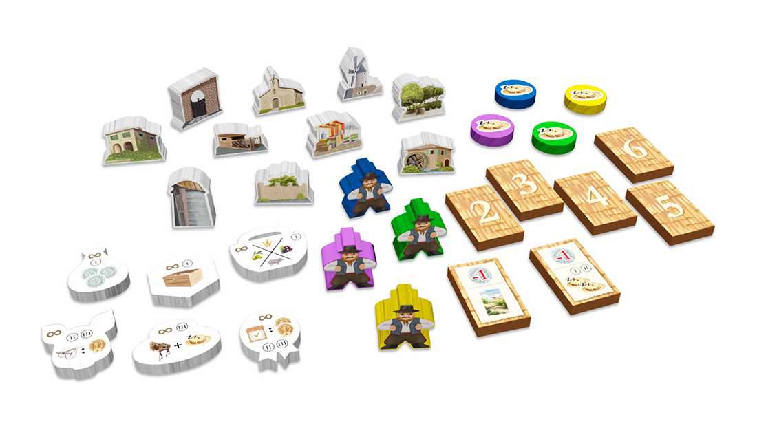 Настольная игра Ла Гранха: Делюксове видання / La Granja: Deluxe Master Set 4