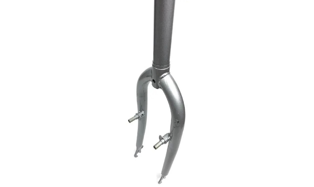Фотография Вилка сталь TDL 20" V-brake шток L-200mm р.з L-95mm серый 2
