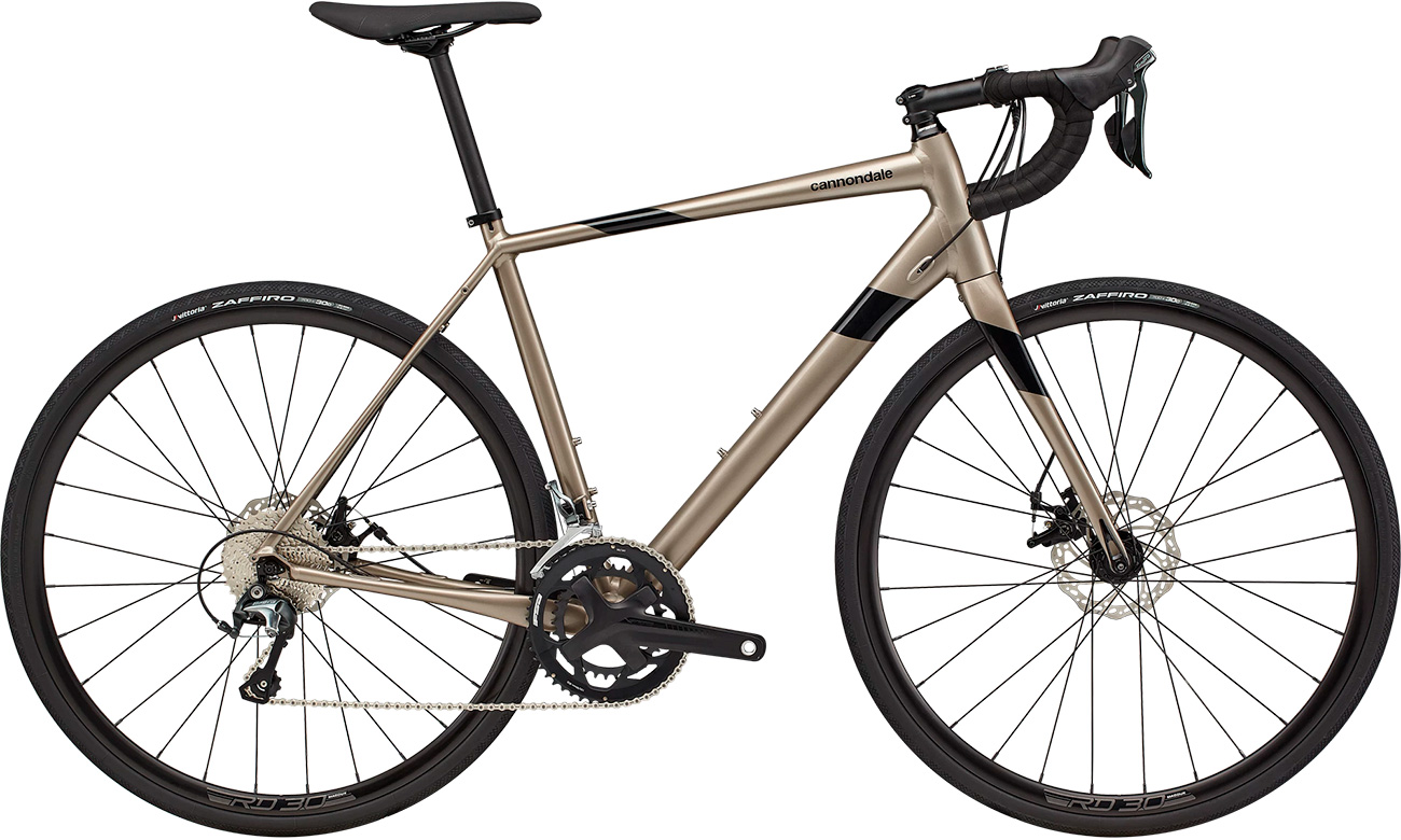 Велосипед Cannondale SYNAPSE Tiagra 28" (2021), рама M, Серый 2