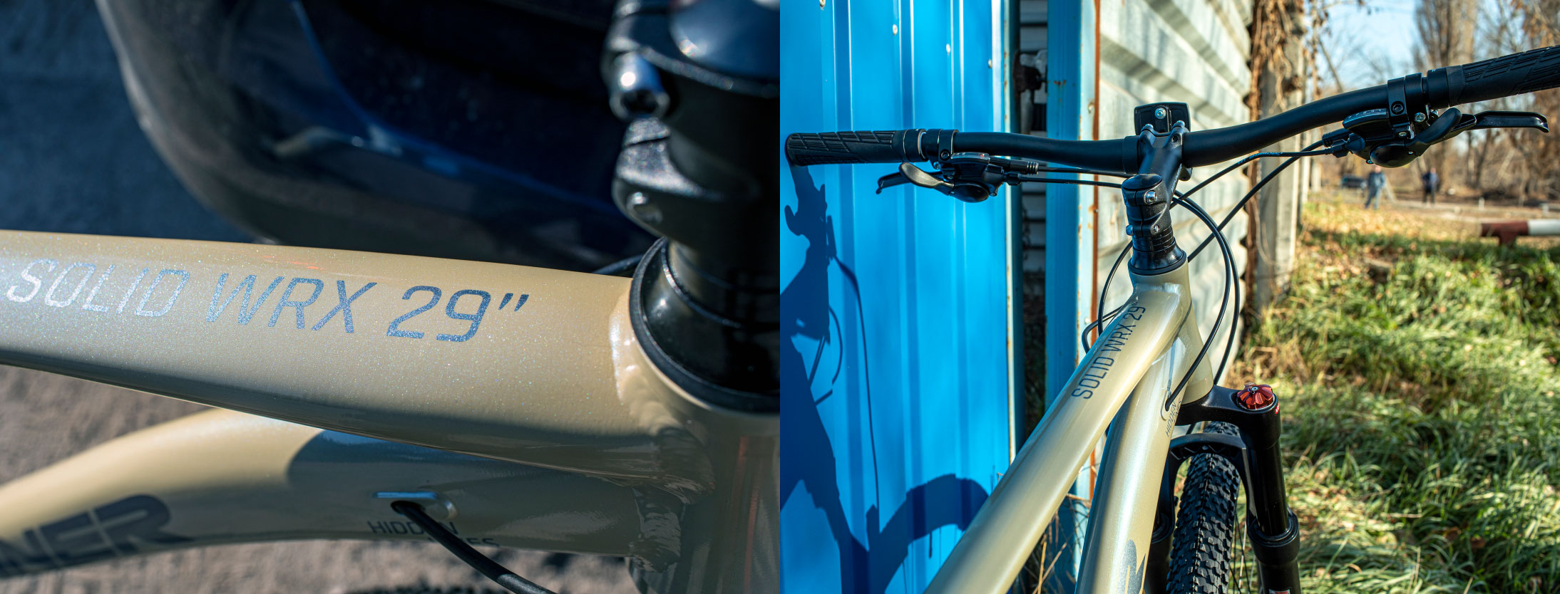 Велосипед Winner SOLID WRX 29" размер L рама 20" 2023 Беж перламутр 2