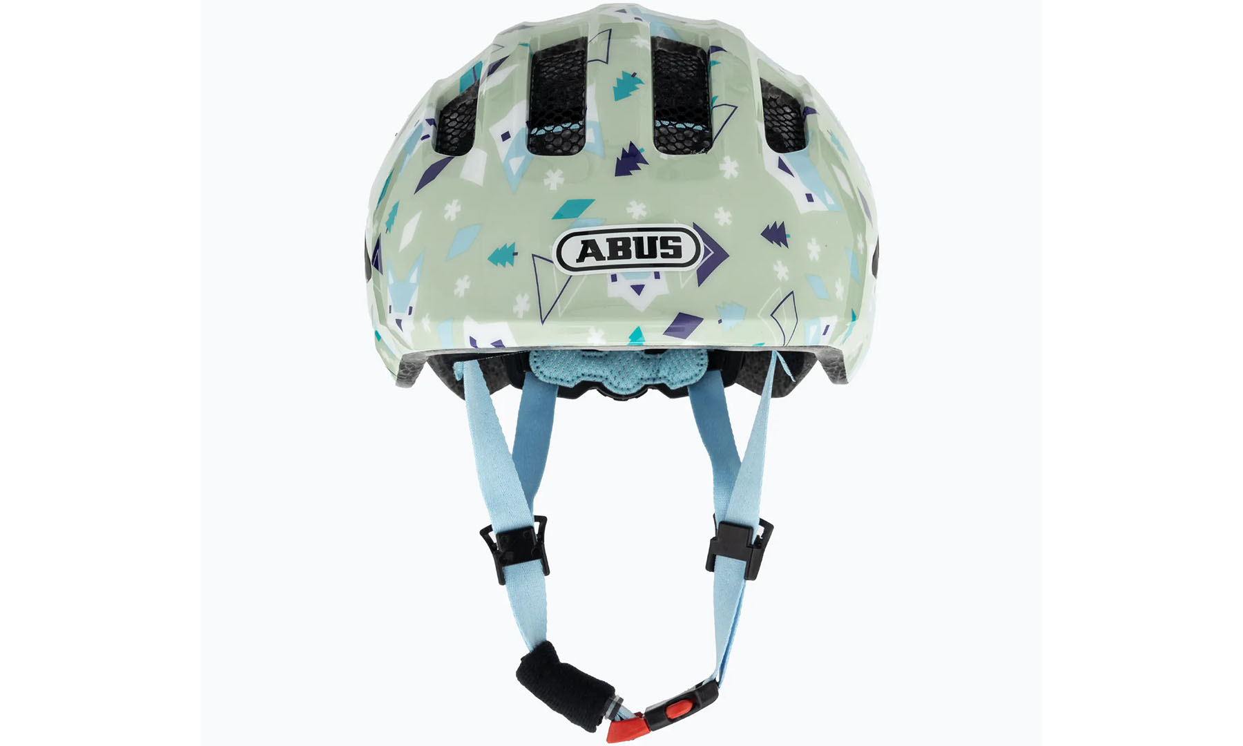 Велошлем детский ABUS SMILEY 3.0 Green Nordic, размер S (45-50 см), зеленый нордический 6