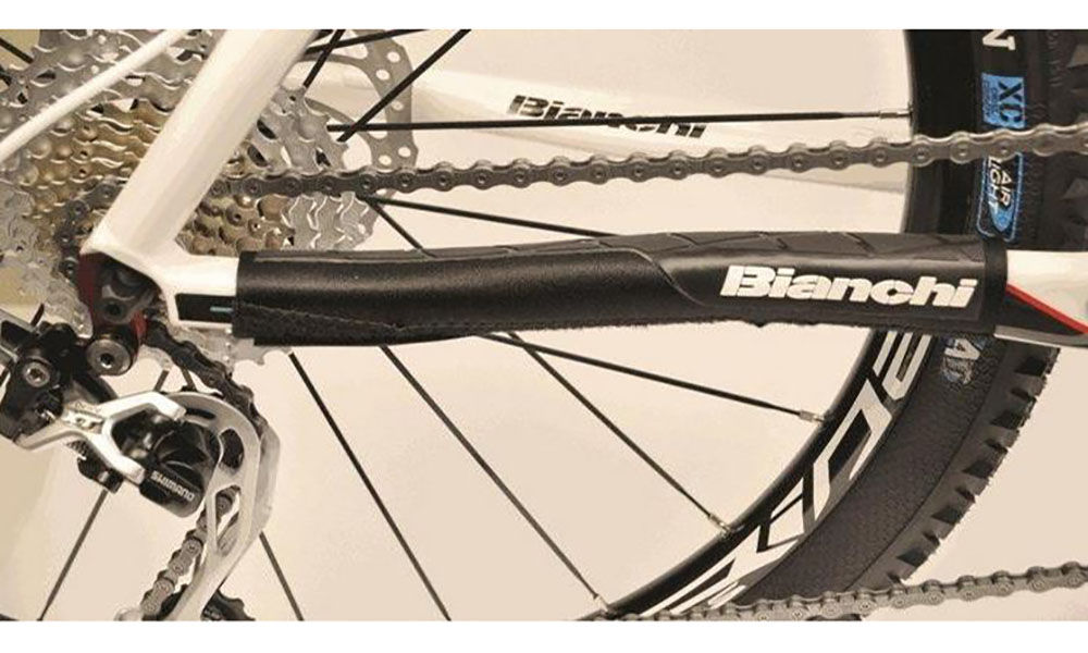 Фотографія Захист пера BIANCHI Chain Stay Protector Velcro Black 2