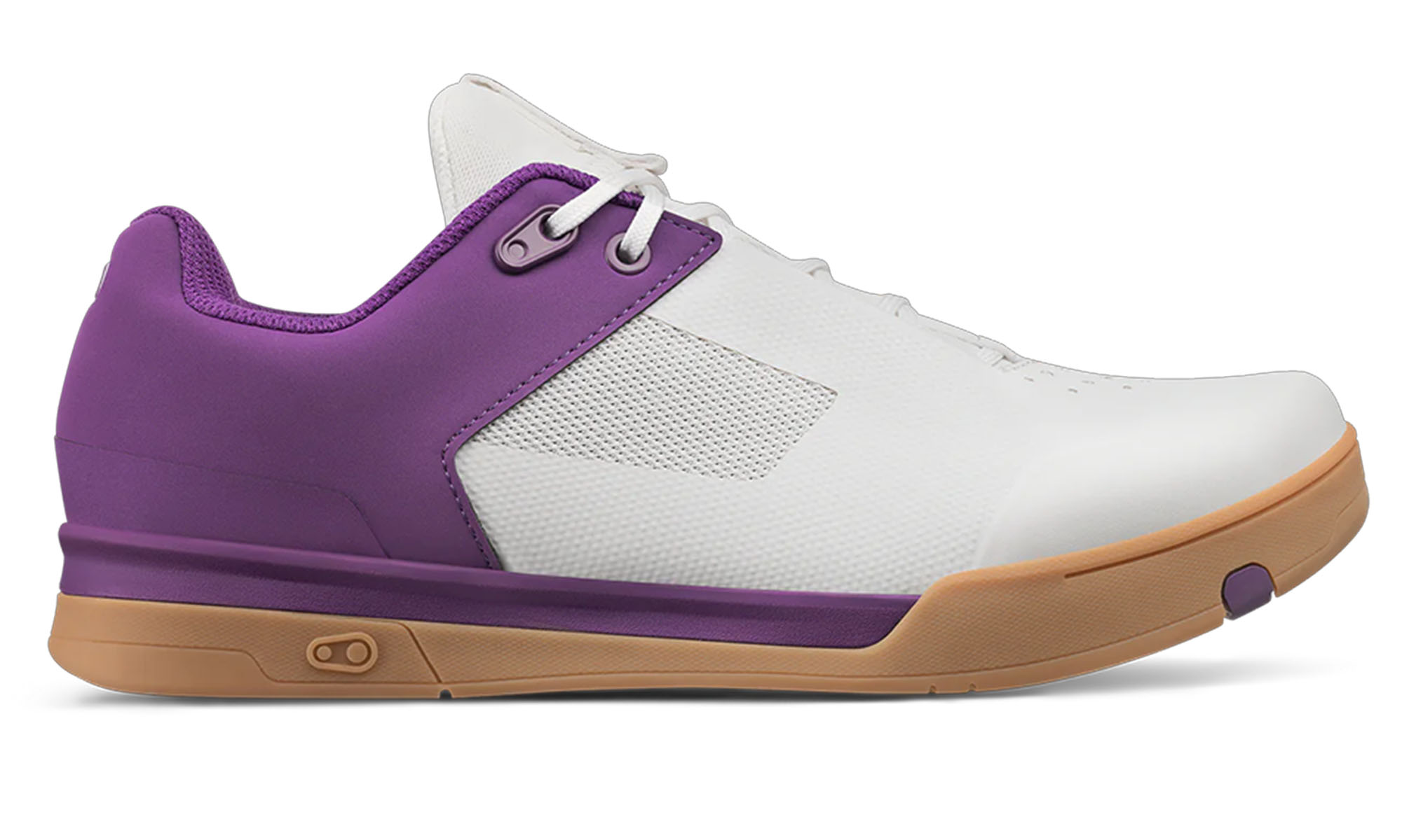 Велообувь CrankBrothers SHOES MALLET LACE WHITE / PURPLE - GUM OUTSOLE - BERNARD KERR, размер 11.0 US (44-45 EU) 5