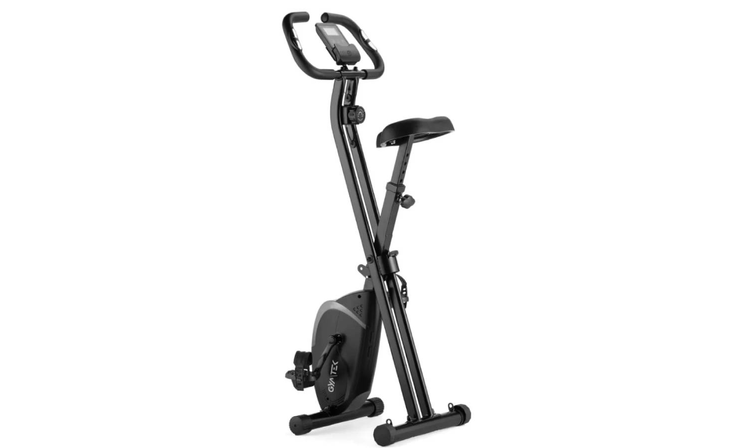 Велотренажер Gymtek FX800 магнитный складной с эспандерами серый 3