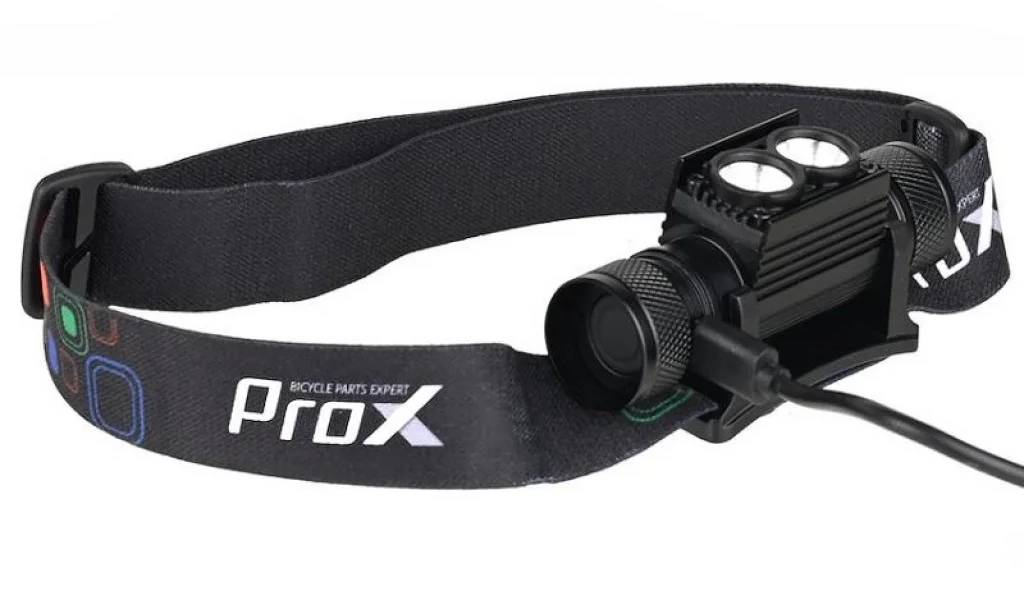 Фотографія Фара налобная ProX Aries II Cree XP-G2 1100Lm, 2600mAh USB-c, черный 4