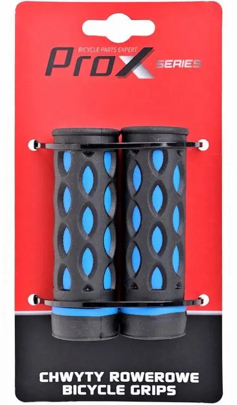 Грипсы ProX GP-48A 95mm, Черно-синий 2 Грипсы ProX GP-48A 95mm, Черно-синий 2
