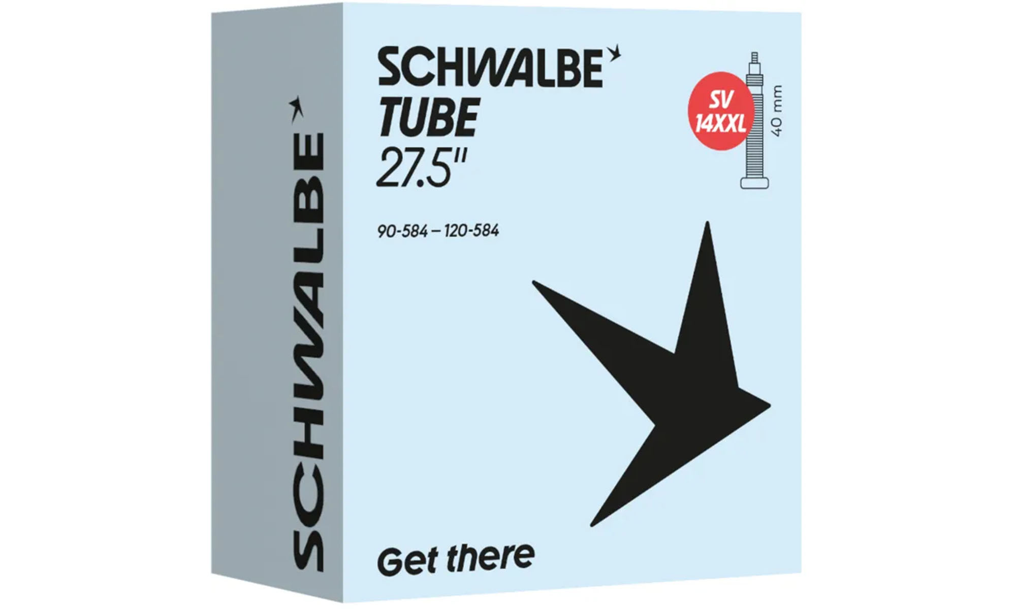 Камера 27,5" (90/120-584) Schwalbe SV14XXL 40мм Камера 27,5" (90/120-584) Schwalbe SV14XXL 40мм