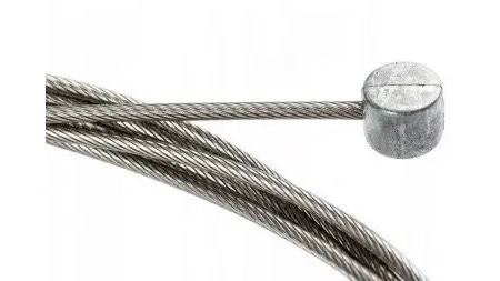 Трос тормоза Saccon 1800мм, нержавеющий, шлифованный 
