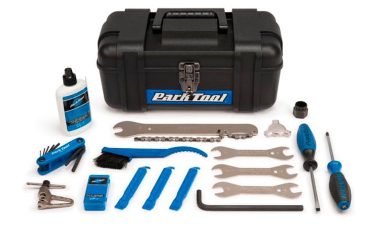 Фотографія Набір Park Tool Home Mechanic Starter Kit (14 шт), чорно-синій