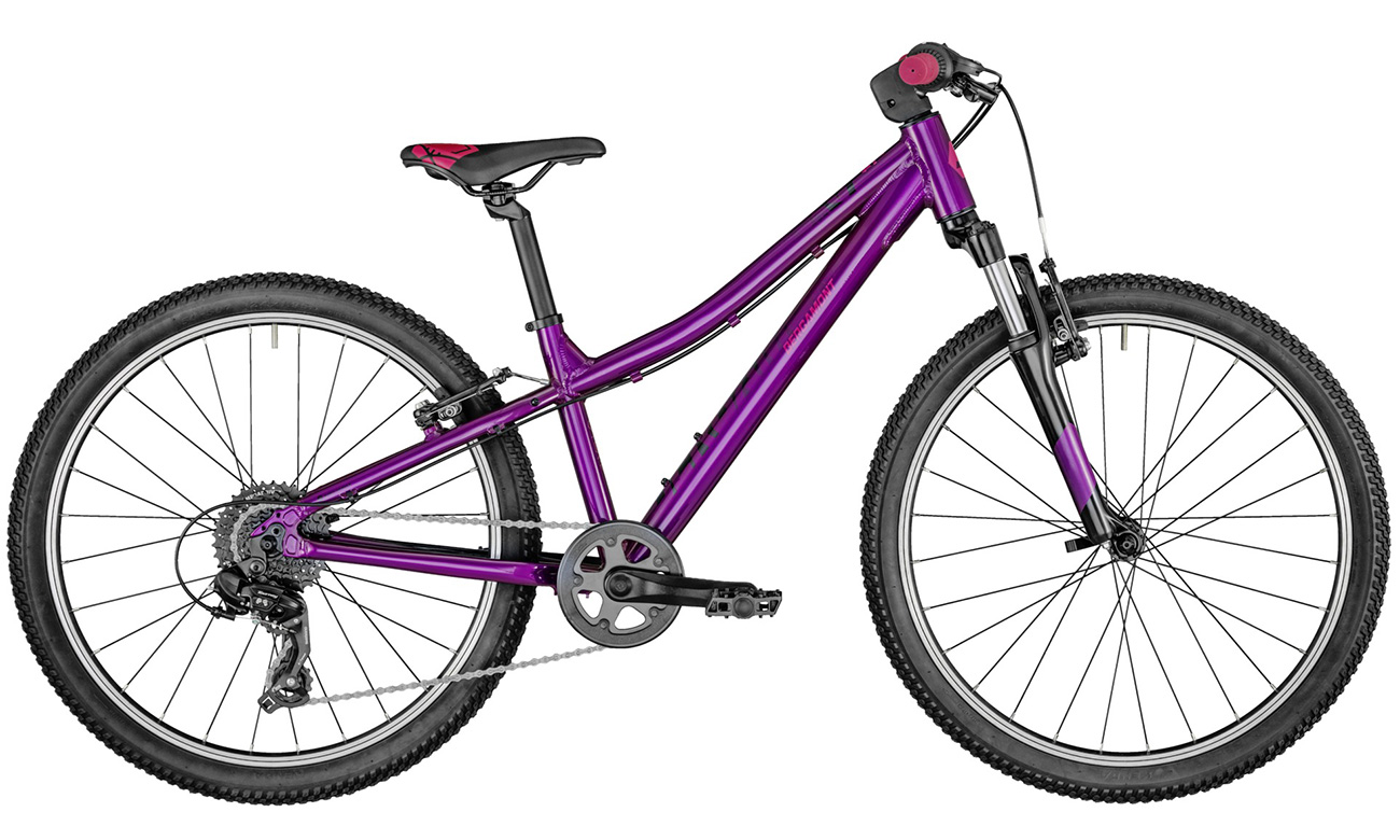 Фотография Велосипед Bergamont Revox Girl 24" (2021) 2021 Фиолетовый 7
