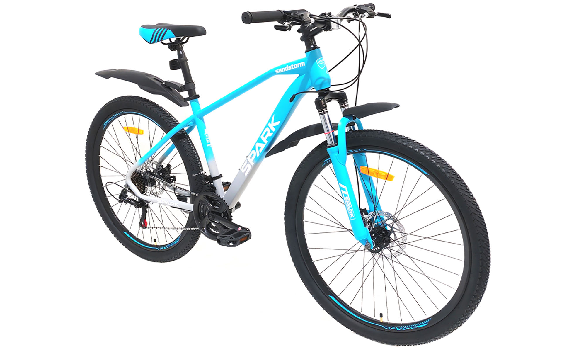 Велосипед SPARK SANDSTROM 27,5", розмір M. рама 17", 2025, блакитний з сірим 4