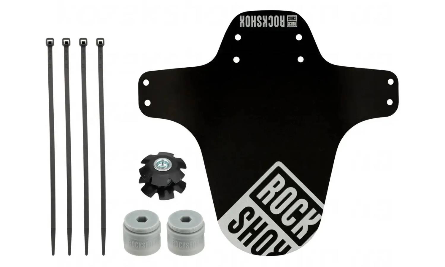 Вилка RockShox Pike Select Charger RC - Crown 27.5" Boost™ 15x110 140mm Diff Black Alum Str Tpr 46offset DebonAir (includes Fender,2 Btm Tokens, Star  9