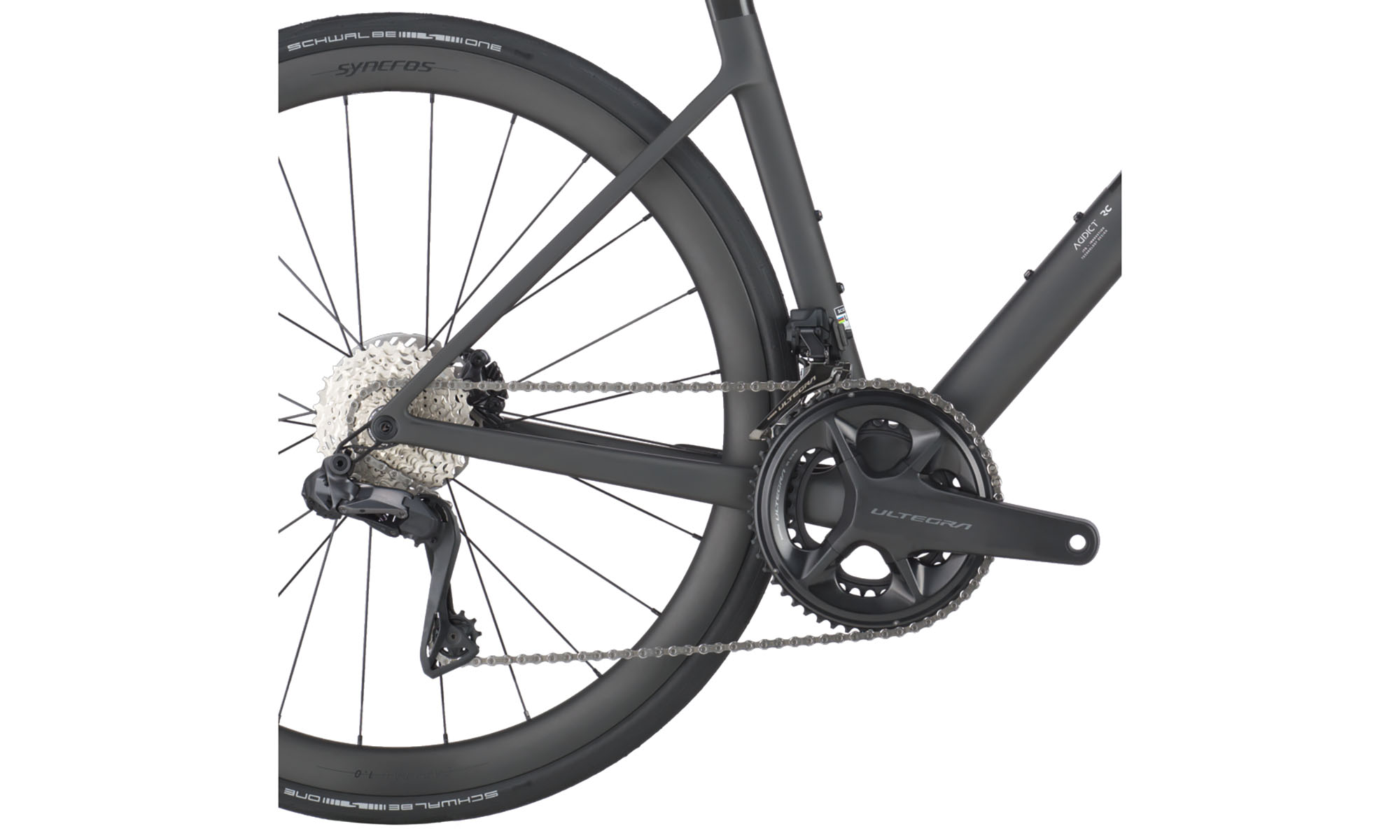 Велосипед SCOTT ADDICT RC 20 28", размер M, год 2026, черный, TW 3