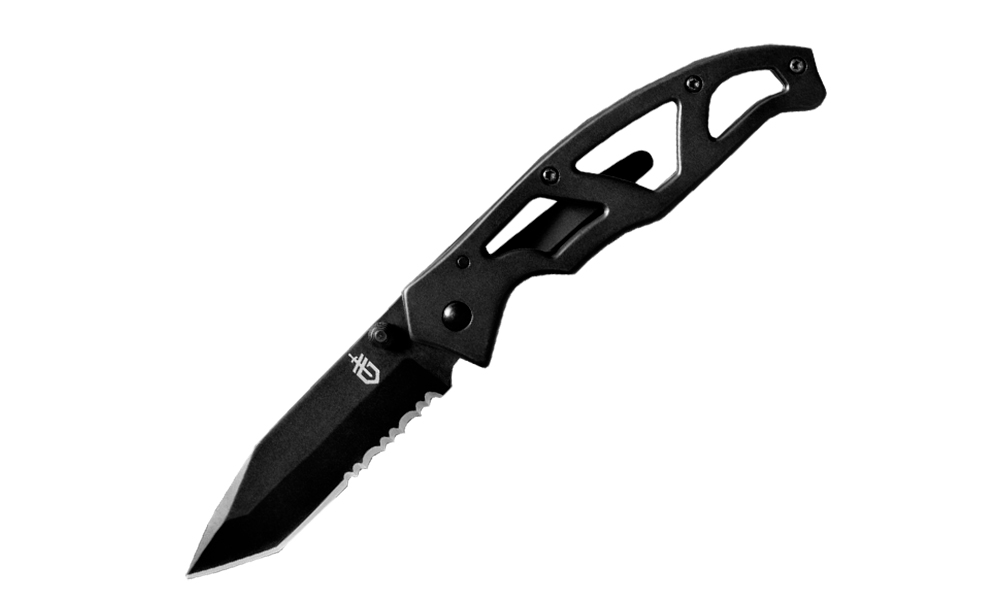 Складной нож Gerber Paraframe Tanto Clip Foldin Knife черный