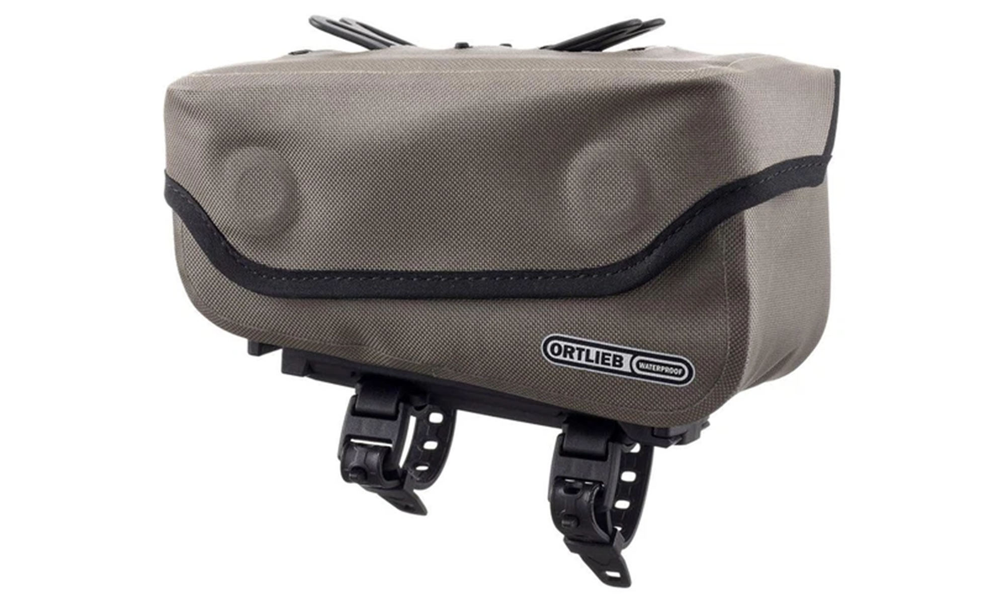 Гермосумка велосипедная на раму ORTLIEB Toptube-Bag, коричневая, 1,5 л