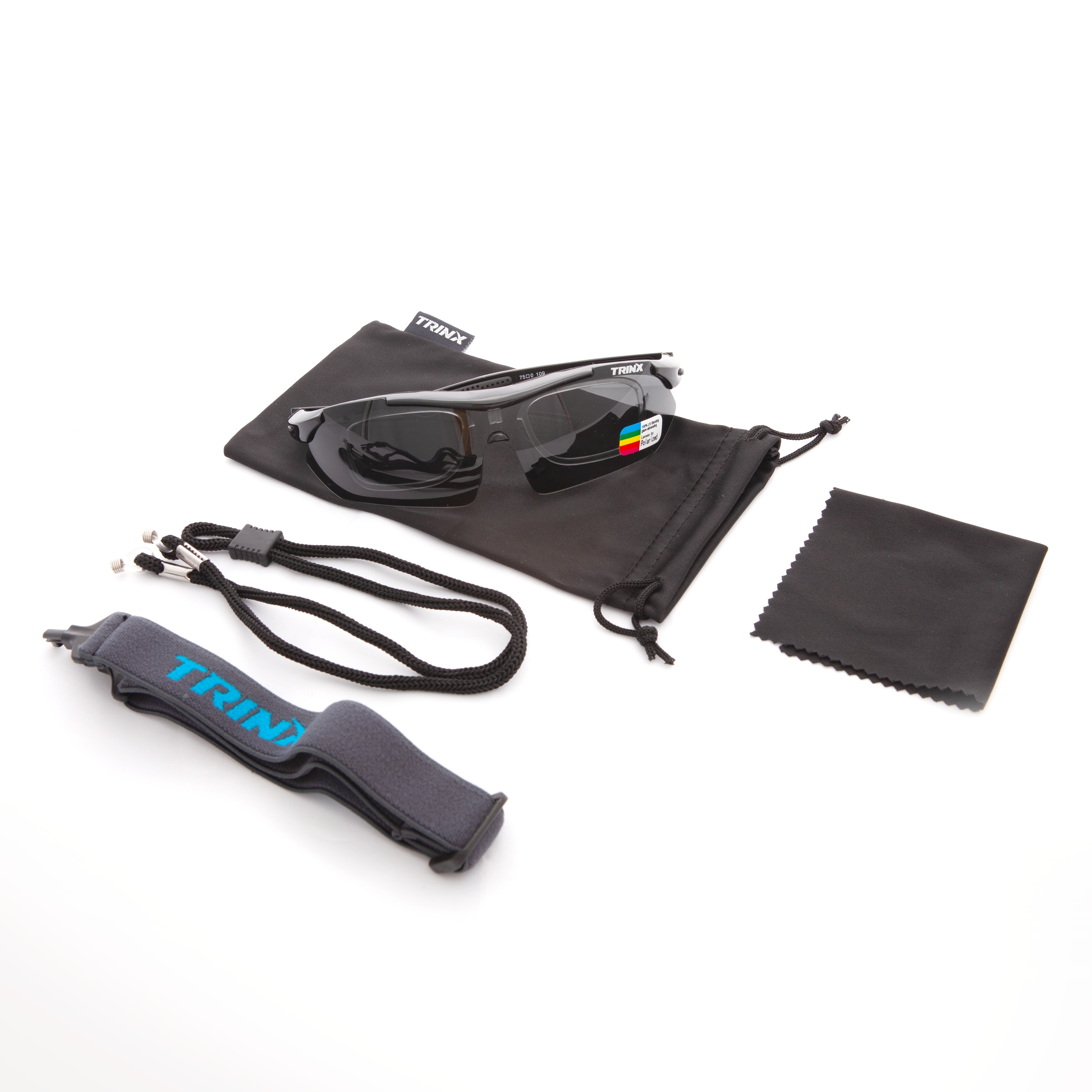 Trinx Очки TY02 5 фильтров, поляризация, чехол, кейс 3 Trinx Очки TY02 5 фильтров, поляризация, чехол, кейс 3