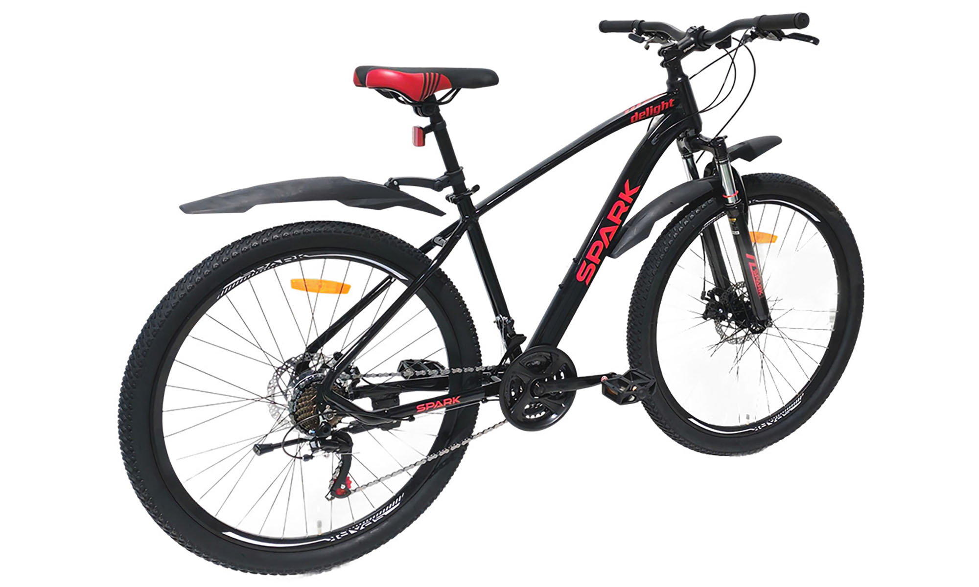 Велосипед SPARK DELIGHT 27,5", размер M, рама 17", 2025, черный 2