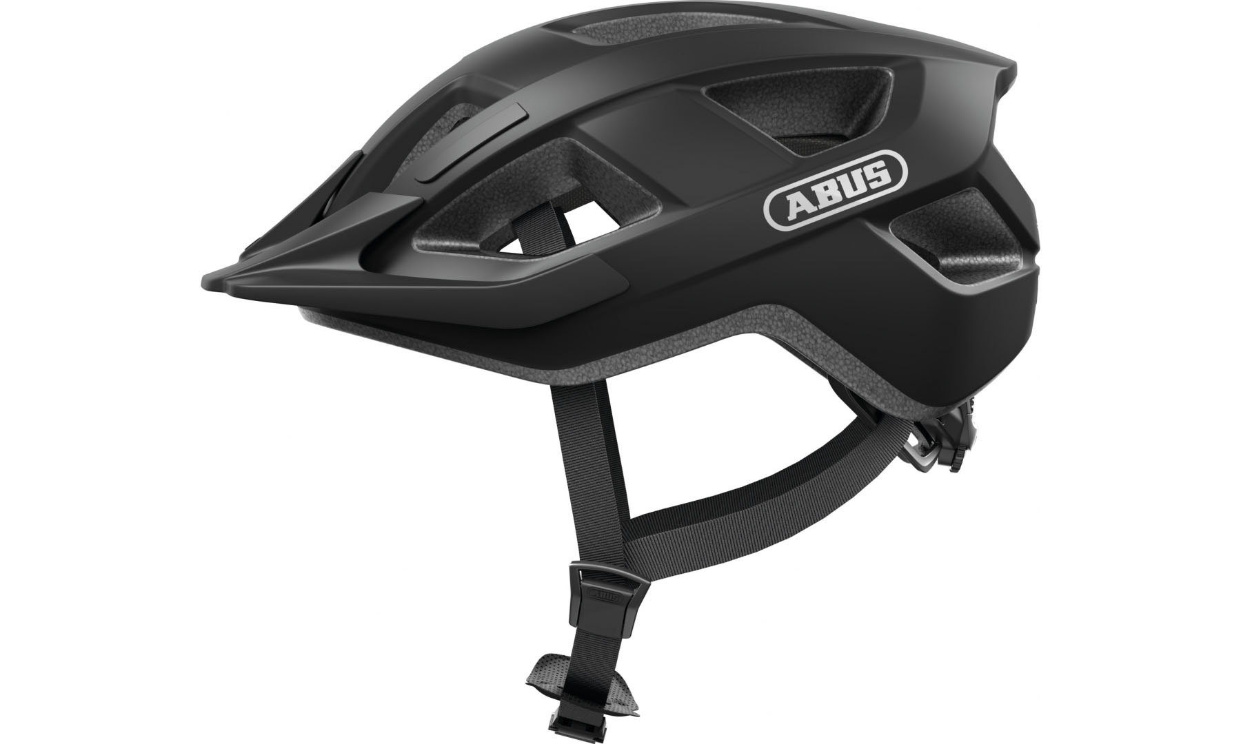 Велошлем ABUS ADURO 3.0 velvet black, размер L (58-62 см), черный 