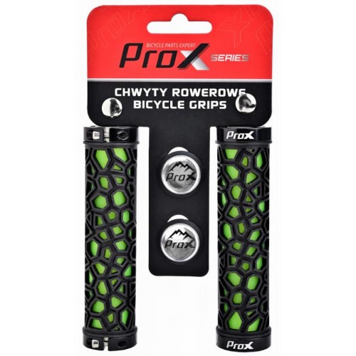 Грипси ProX GP-53 130мм із замком, Чорно-зелений 2 Грипси ProX GP-53 130мм із замком, Чорно-зелений 2