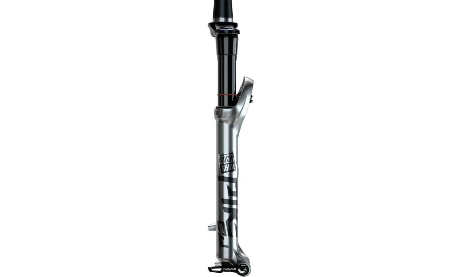 Вилка RockShox Pike DJ - 26" 15x100 Solo Air 100 Gloss Silver, Crown AdjAlum Str Tpr Disc (includes 2 BtmTokens, Star nut, Maxle Ult) 3