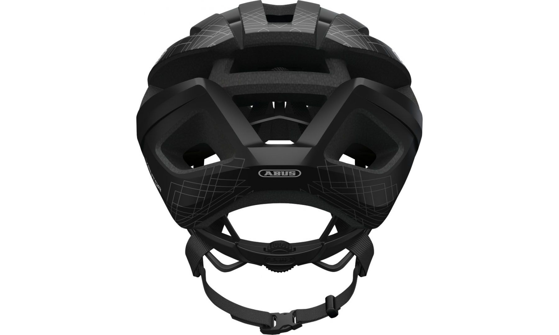Велошлем спортивный ABUS VIANTOR Velvet Black, размер S (51-55 см), черный 3