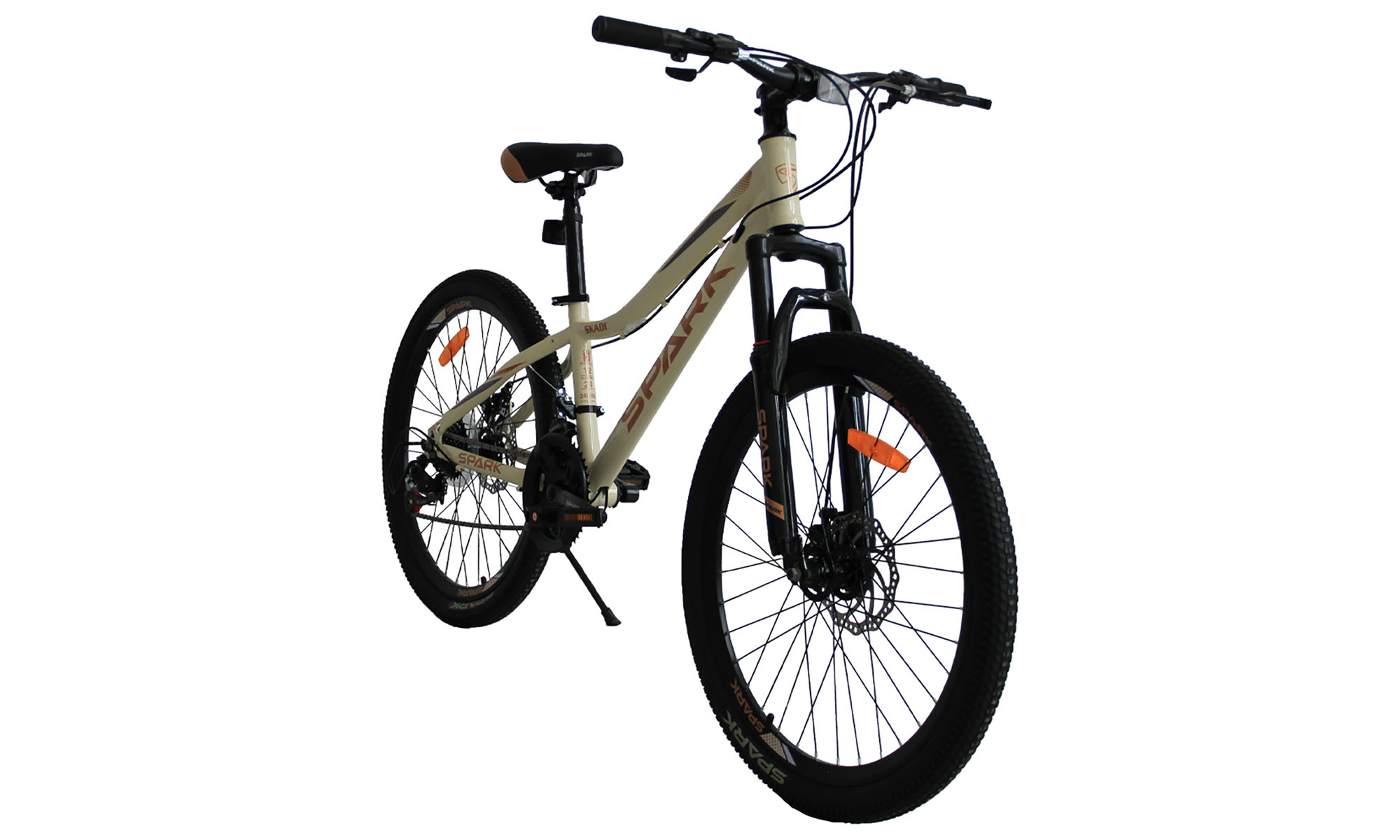 Велосипед SPARK SKADI 24", размер XXS, рама12", год 2025, бежевый 4