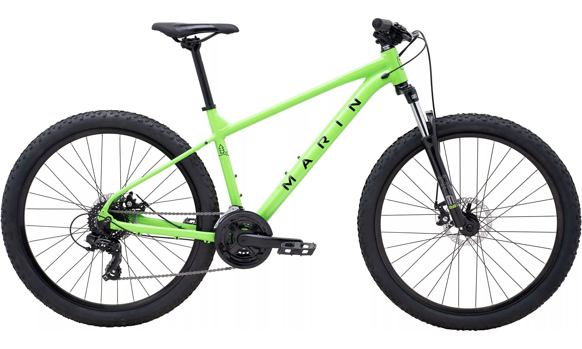 Велосипед Marin BOLINAS RIDGE 1 27,5", рама XS, 2025, Green (зеленый) 