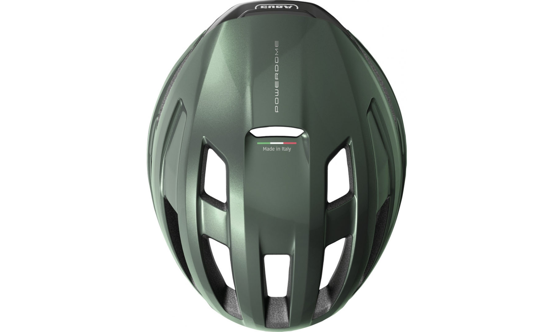 Велошлем спортивный ABUS POWERDOME ACE moss green, размер M (54-58 см), темно-зеленый 3 Велошлем спортивный ABUS POWERDOME ACE moss green, размер M (54-58 см), темно-зеленый 3
