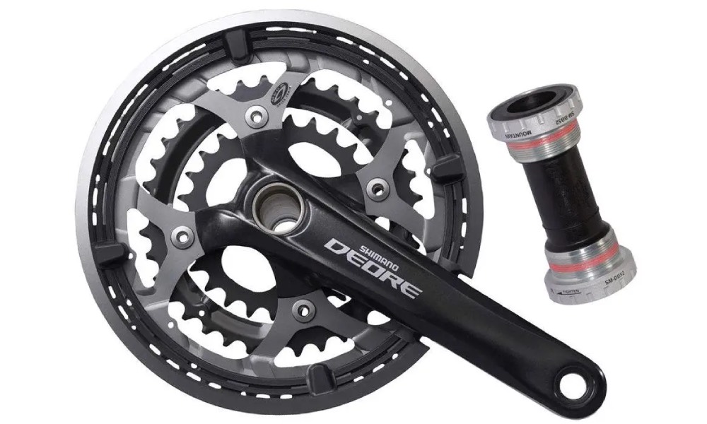 Шатун Shimano Deore FC-M591 Hollowtech 48-36-26T Шатун Shimano Deore FC-M591 Hollowtech 48-36-26T