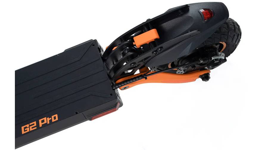 Електросамокат із сидінням KUGOO KIRIN G2 PRO New (1200 Вт; 15 Аh 48 В), чорний 8