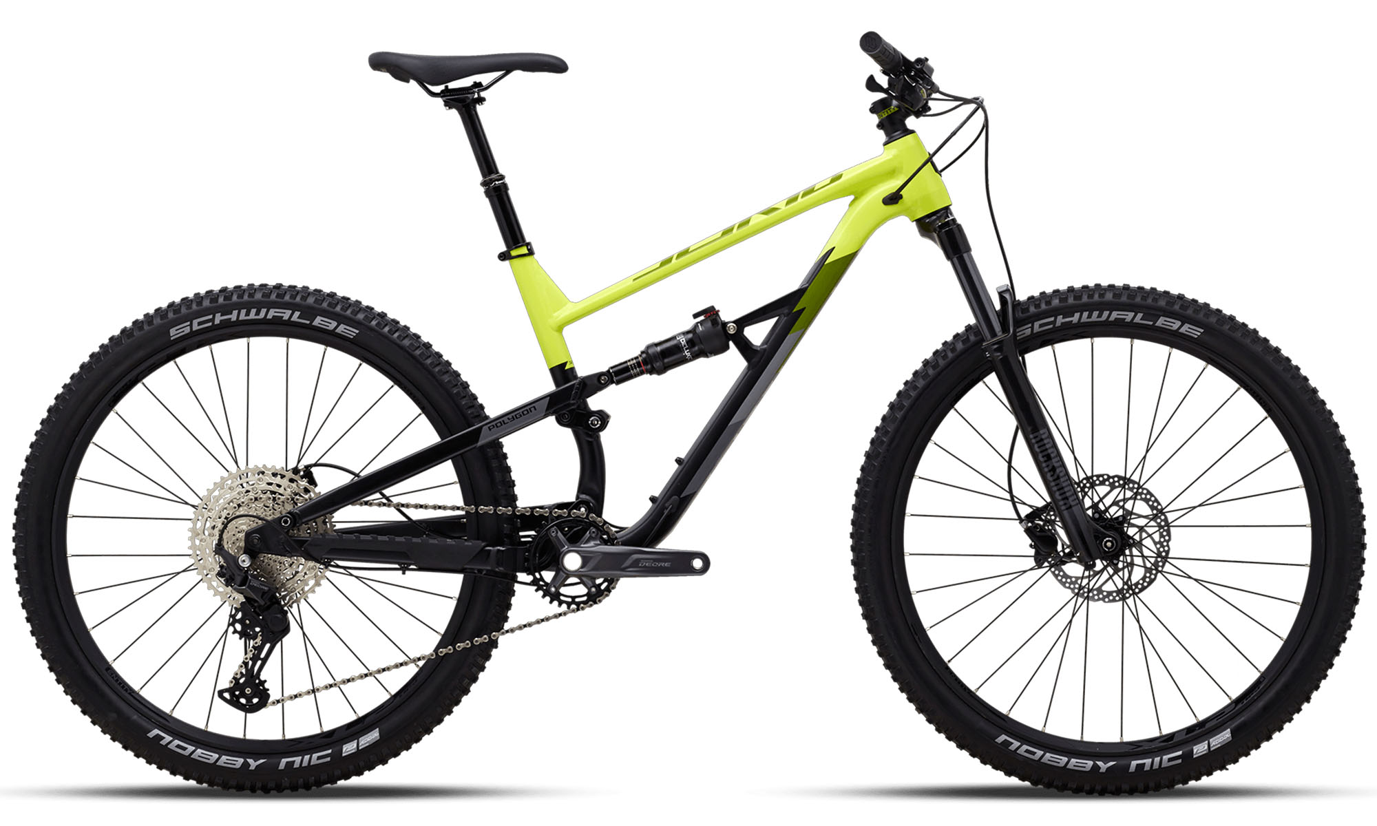 Велосипед POLYGON SISKIU D7 29", размер L, рама 19", год 2026, зелено-черный