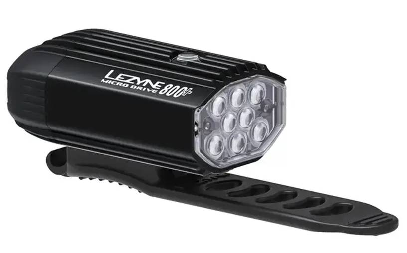 Передний свет Lezyne MICRO DRIVE 800+ FRONT Черный матовый 600 люменов Y17 2