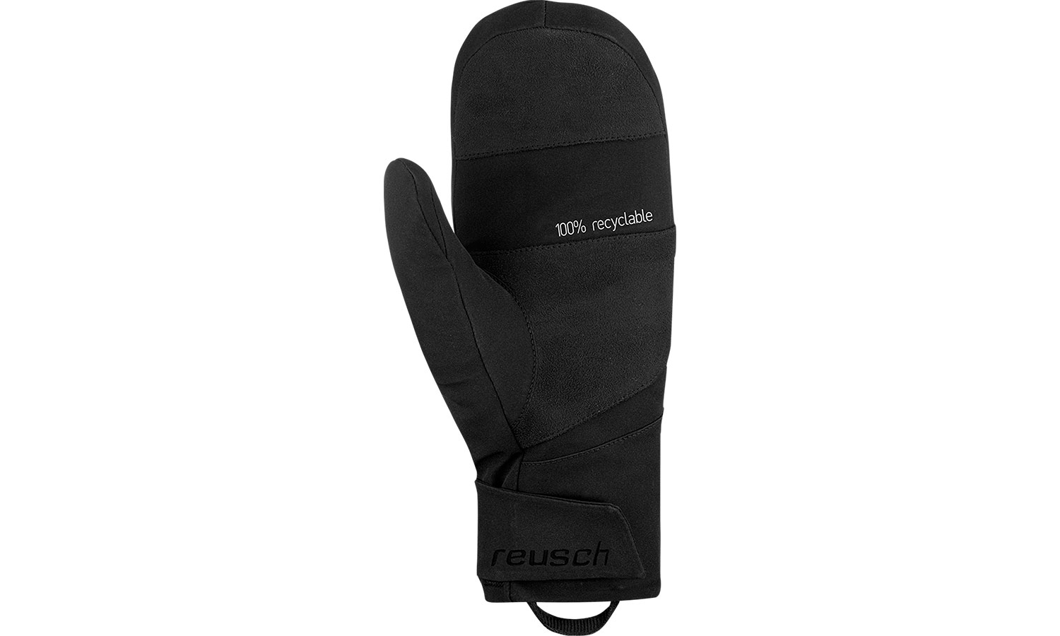Фотография Перчатки Reusch Futu:re Mitten размер 10, сезон AW 22, черный 2