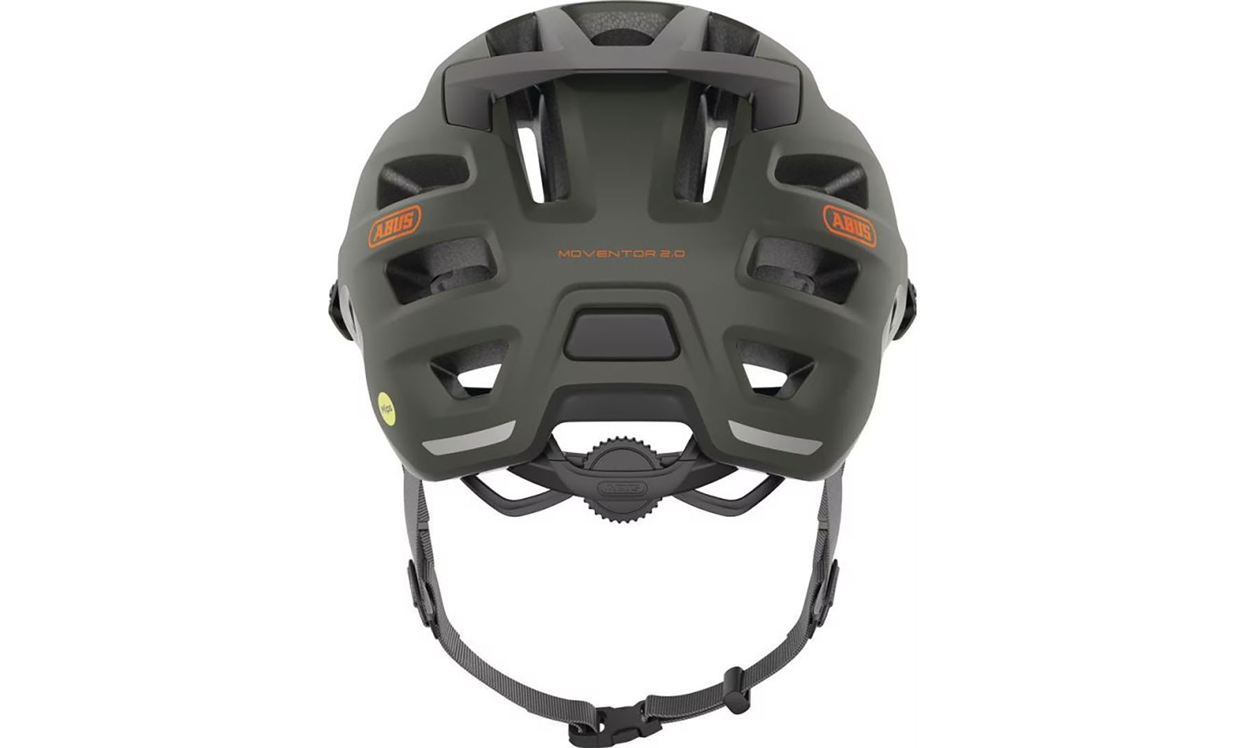 Велошлем спортивный ABUS MOVENTOR 2.0 MIPS olive green, размер  L (57-61 см), темно-зеленый 2