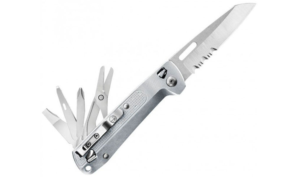 Фотографія Ніж-мультитул Leatherman Free K4x, silver 3