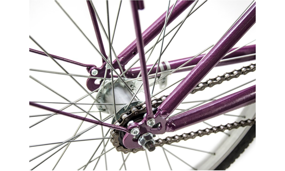 Фотография Велосипед подростковый 24" ХВЗ Teenager 01-2 (2020) 2020 Фиолетовый 4