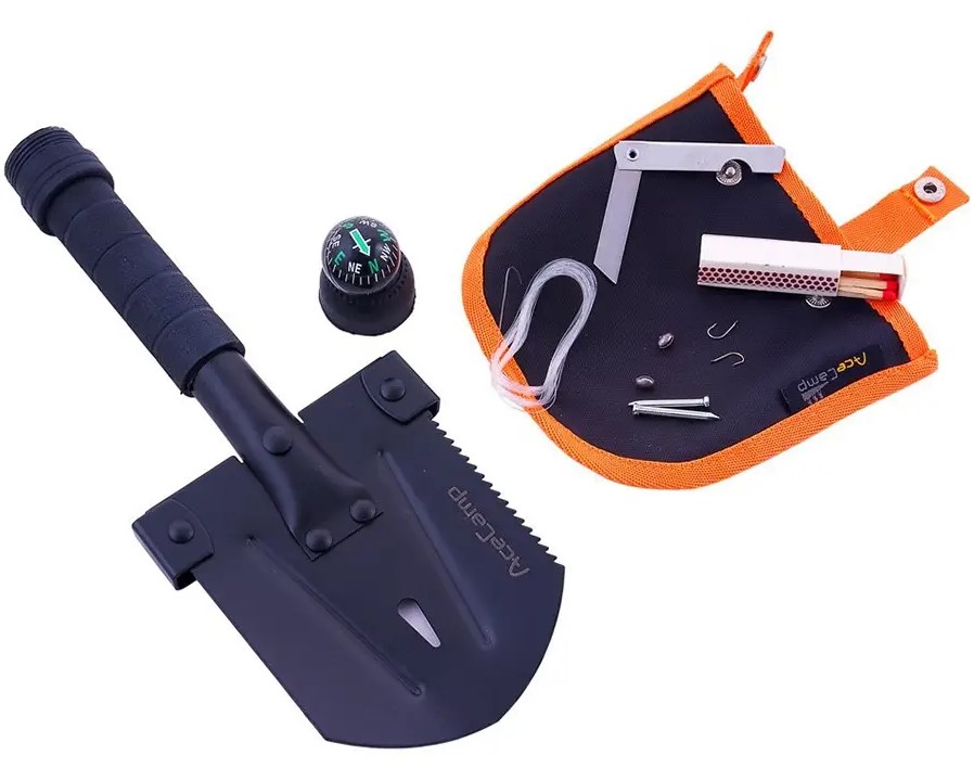 Лопата AceCamp Survivor Multi-Tool Shovel 3 Лопата AceCamp Survivor Multi-Tool Shovel 3