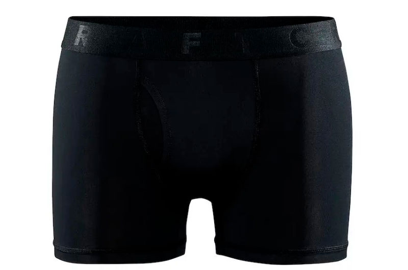 Фотографія Чоловіча білизна Craft Core Dry Touch Boxer 3-Inch, розмір XXL, сезон AW 23, чорний 