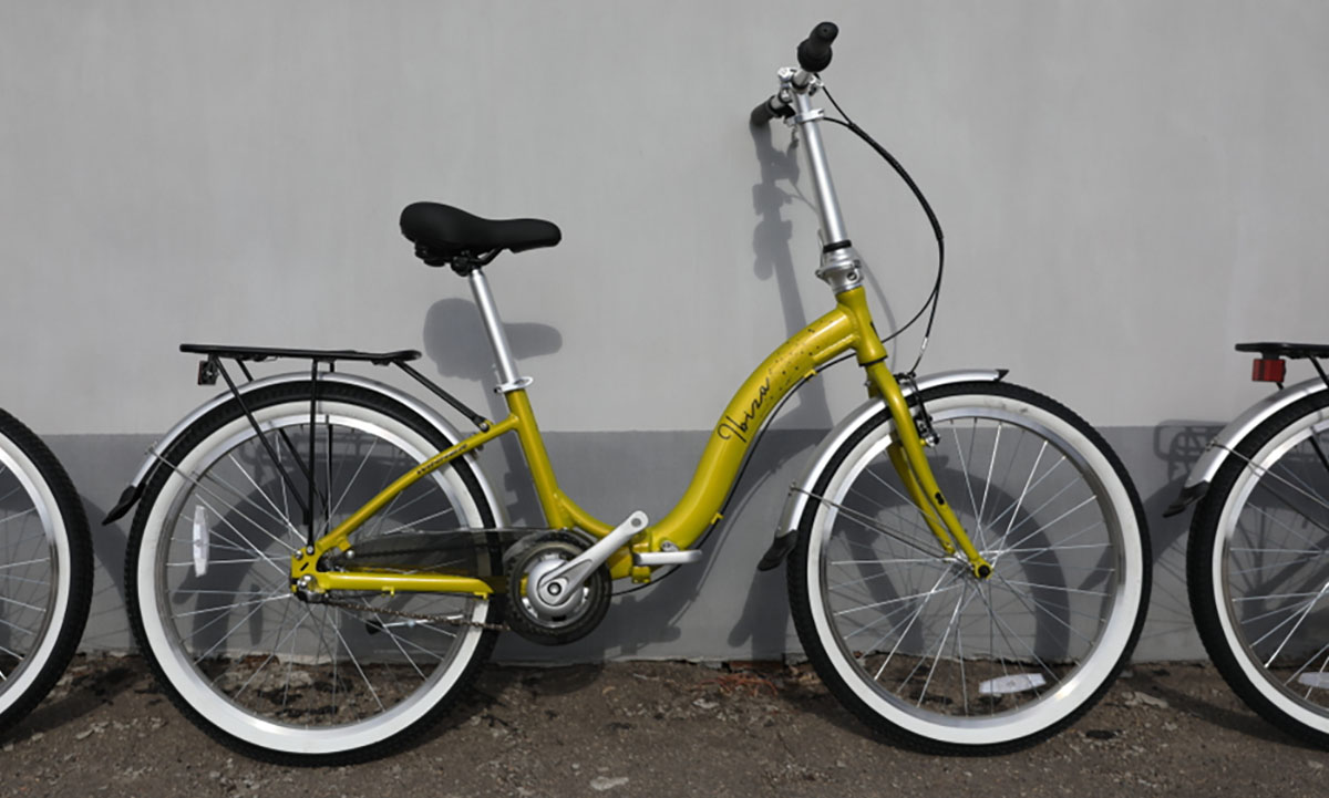 Фотографія Велосипед складний Winner IBIZA 24", рама One Size, 2024, зелений 2